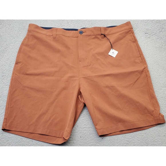 Travis Mathew Other - Travis Mathew Step Dance Golf Short Mens 42 Brown Performance 9" Inseam A42324